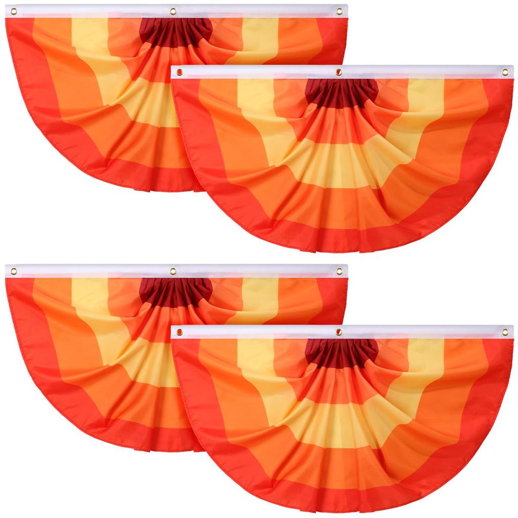 1PC Thanksgiving Halloween Autumn Universal Ruffle Flag, Outdoor Fan Decorative Flag, Waterproof Banner Pendant