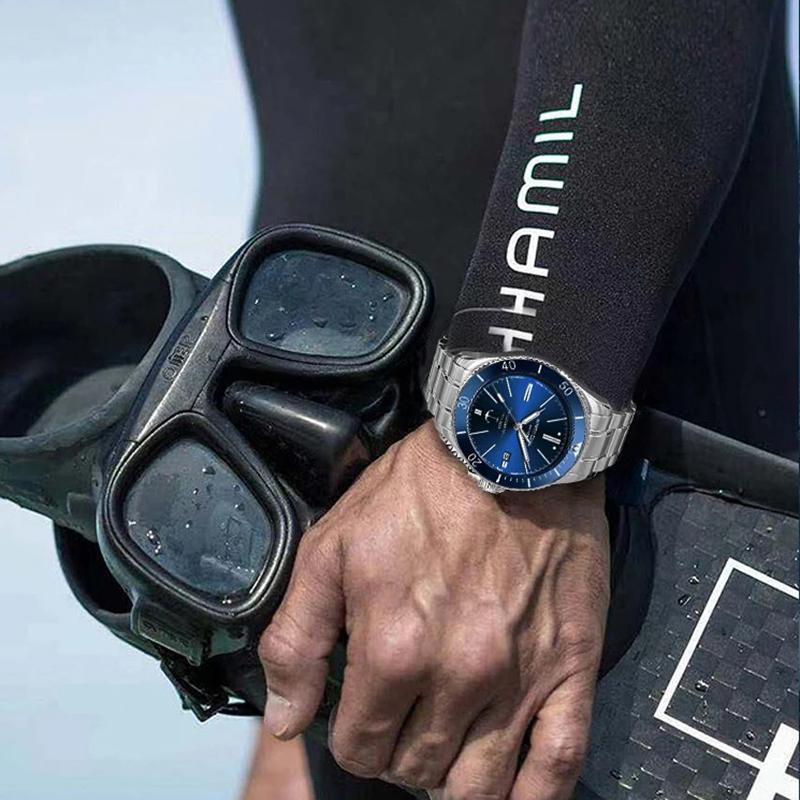 NORTH EDGE Pánské mechanické náramkové hodinky ANCHOR 42MM Luxusní safírové sklo MIYOTA 8215 Automatické hodinky 10bar Vodotěsné hodinky Pánské