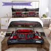 Kw Heavy Trucks Customize Your Name Bedding Set Breathable Duvet Cover with Pillowcases Home Decoration Birthday Gift