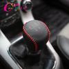Leather Gear Head Shift Knob Protection Cover Case for Chevrolet Chevy Cruze 2009 - 2015 AT MT