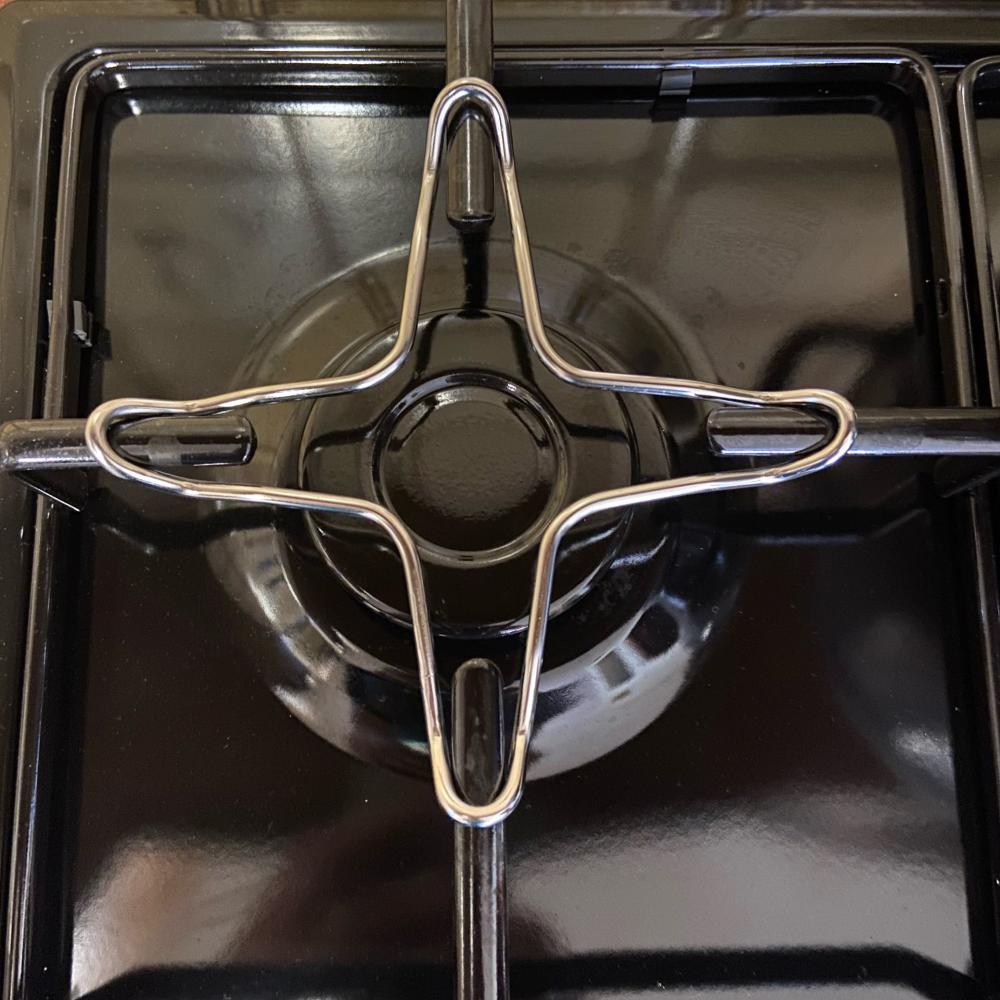 Edelstahl für Gasherd Hitzediffusor Topfständer Eisenherdring Gasherdgestell Pfannengestell