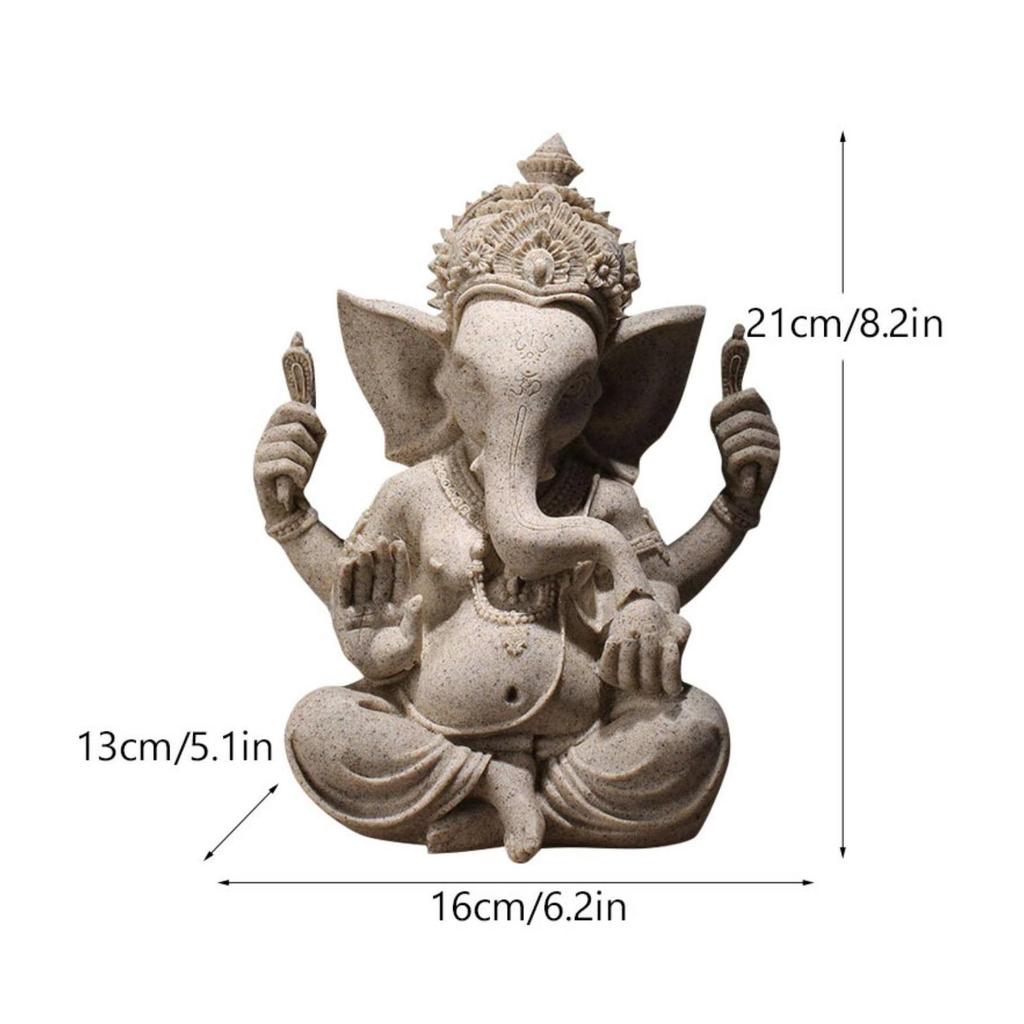 Hindu Deity Figurine Resin Statue Tabletop for Altar,