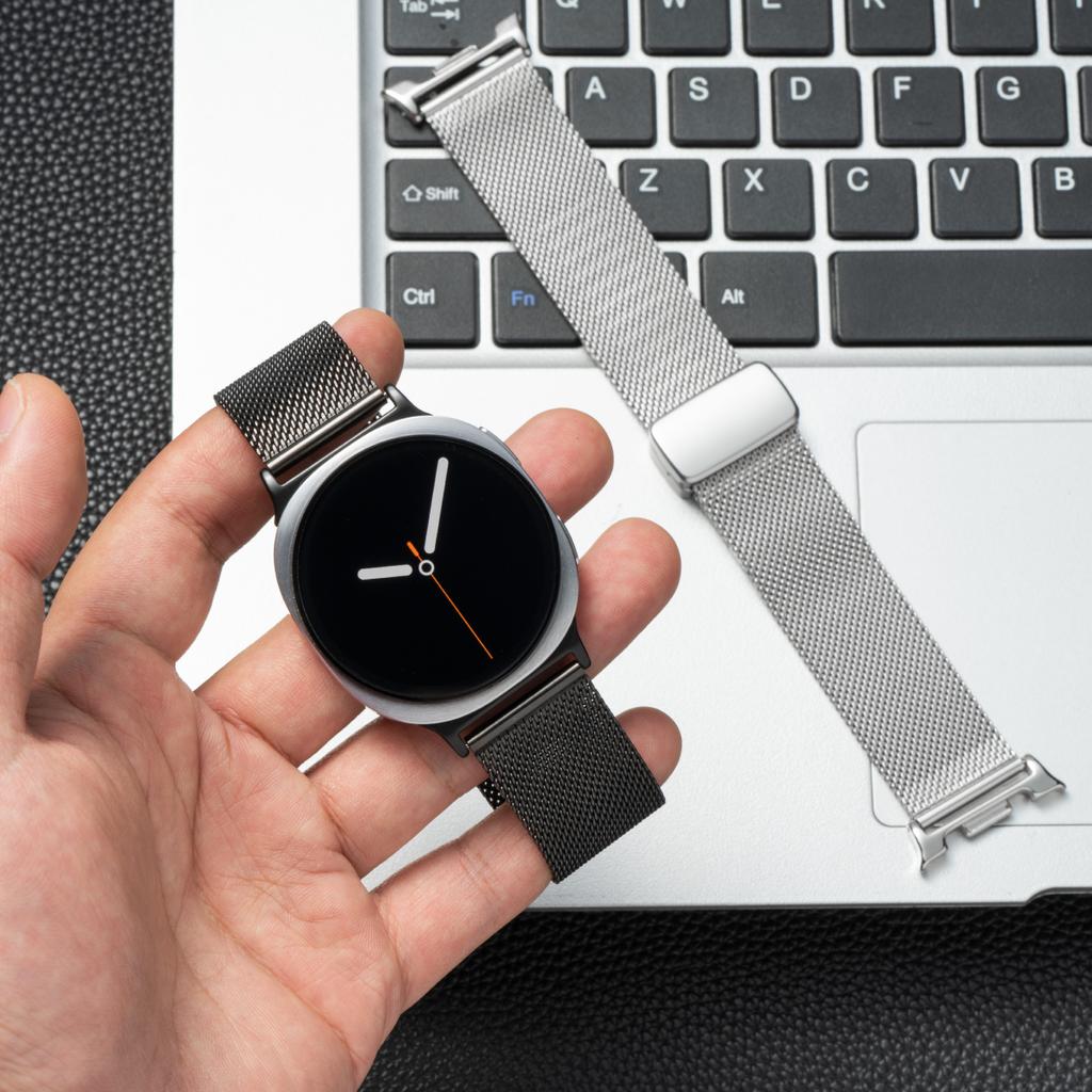 Stianless Steel Strap for Samsung Galaxy Watch 8 Classic 46mm Magnetic Metal Band for Galaxy 8 40mm 44mm Milanese Bracelet
