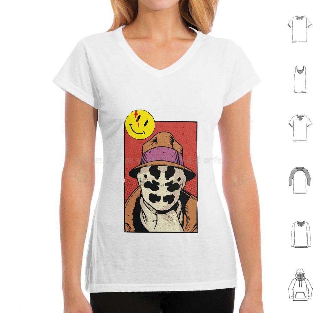 WatchmenRorschach T Shirt 6xl Cotton Cool Tee Rorschach Watchmen Comics Vintage Classic Retro Textured Comic Walter Joseph