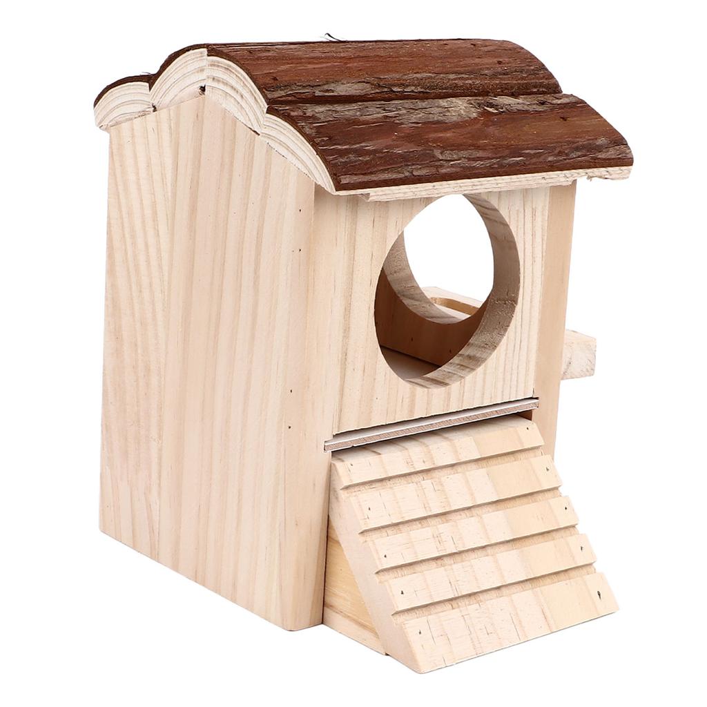 Hamster Hideout House Cute Warm Large Space Rodent Sleeping House for Guinea Pigs Gerbils Rats Small Animals