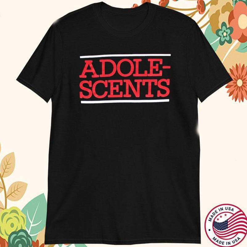 Adolescents Album 1 Logo T-shirt, size S-4XL
