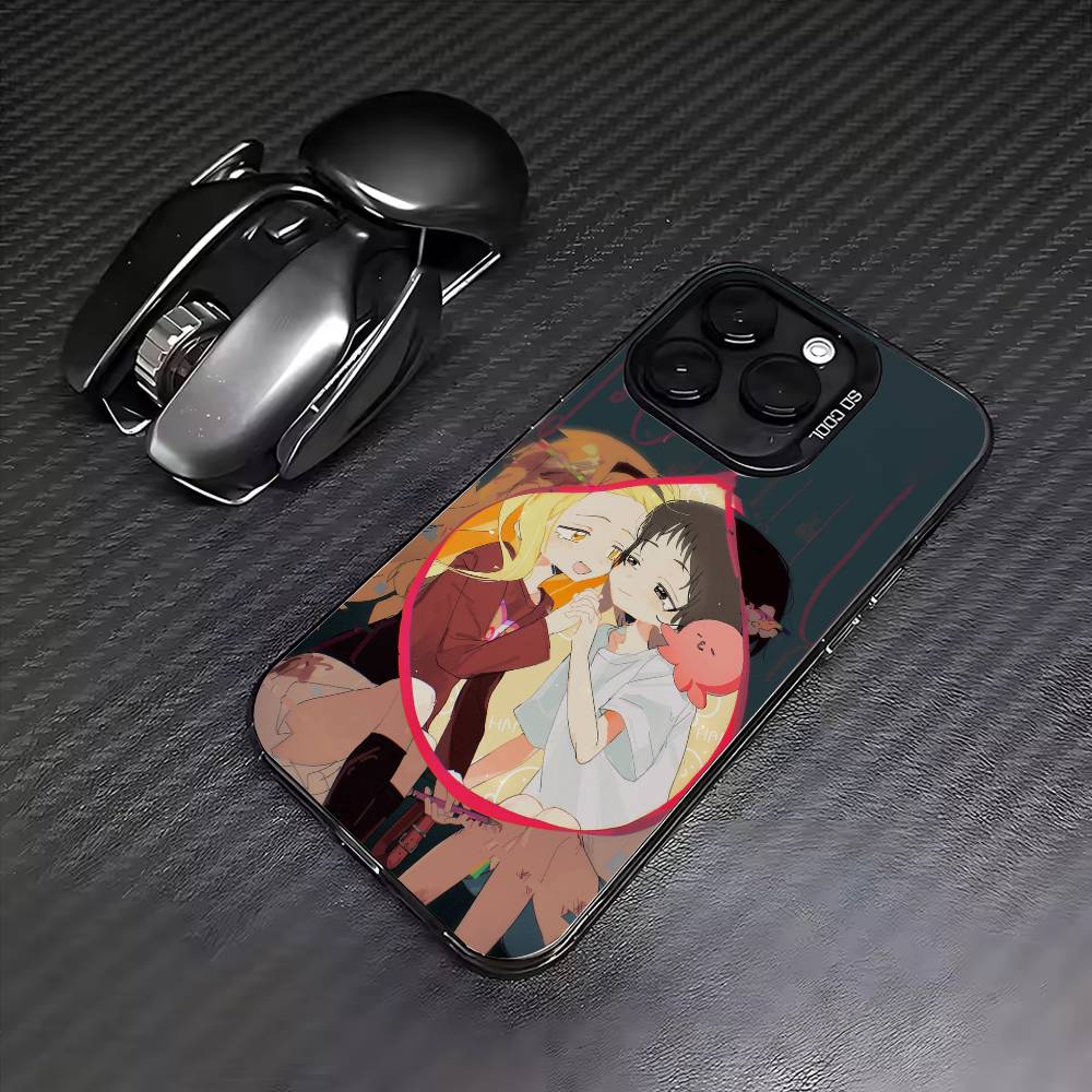 Anime T-Takopis O-Original Sin  Phone Case For iPhone17,16,15,14,13,12,11 Plus,Pro Max Colored Silver Plated Inside Cover