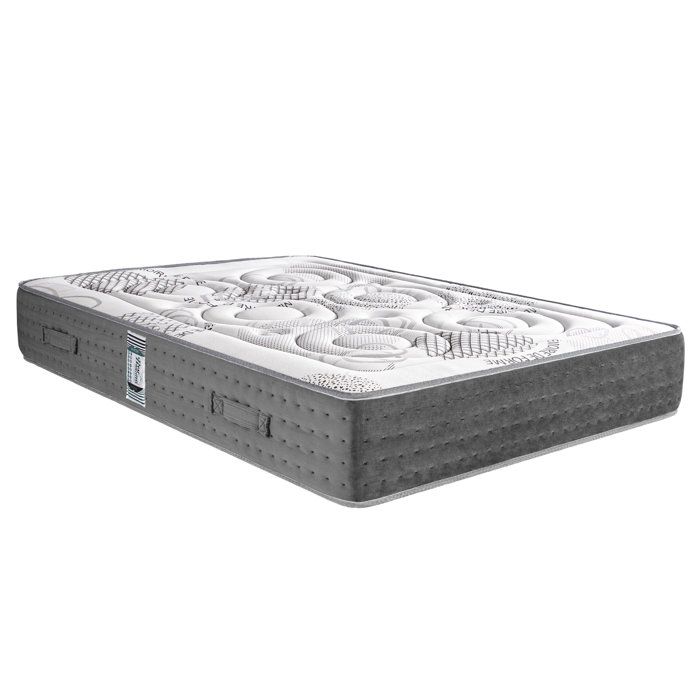 Mattress 90x190 Cm, BestPoket, 26cm, Pocket Springs, Memory Foam, Independent Sleeping, Summer/winter Side