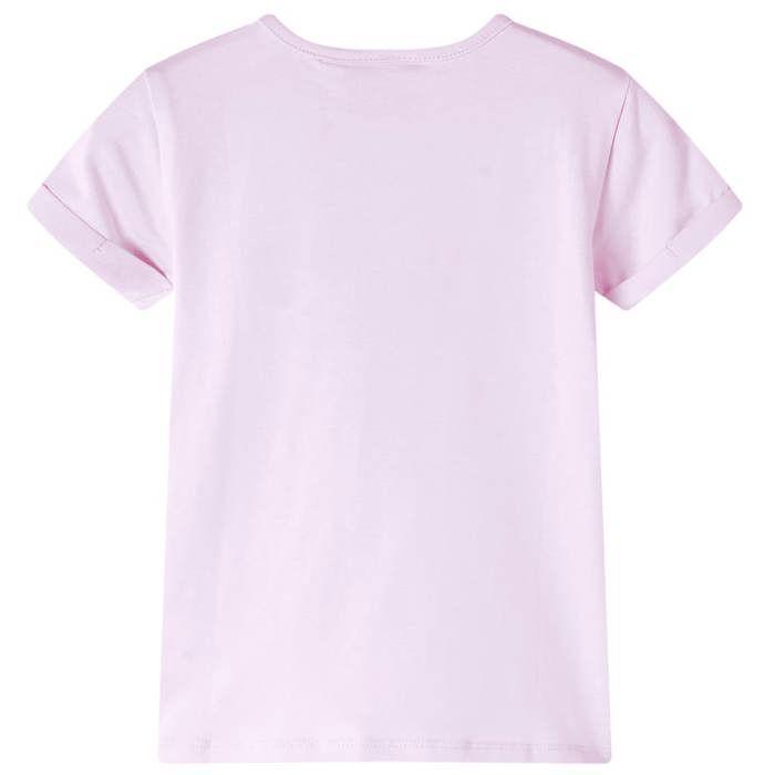 T-shirt pour enfants rose pâle 92/104/116/128/140