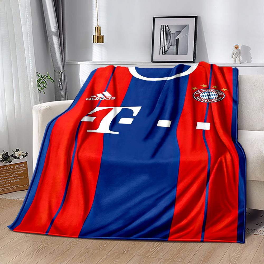 Bayern Munich Blanket Durable Comfort Perfect for Bed Sofa Office for All Seasons Warmthful Decor Perfect Gift for Relatives and Friends