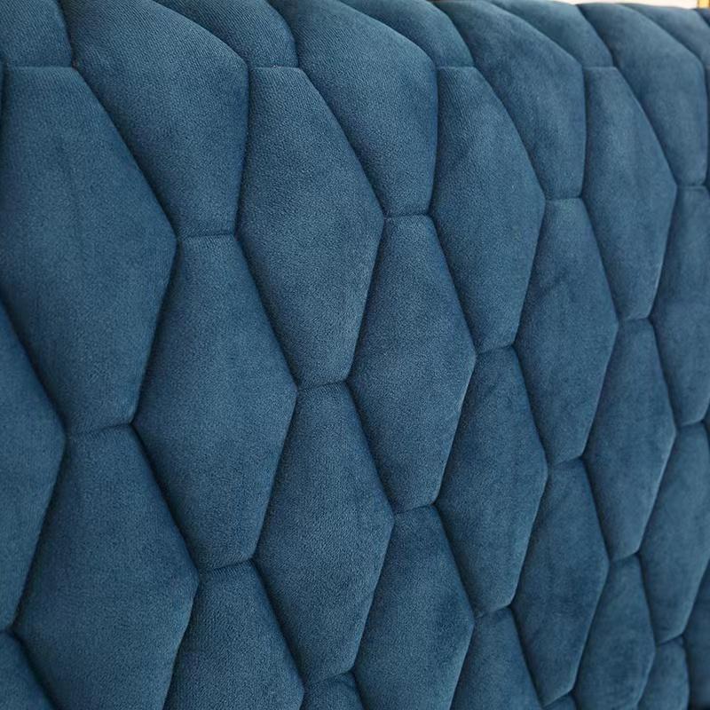 Luxury Thicken Velvet Quilted Headboard Cover Solid Color High Grade All-inclusive Bedside Cover Soft Plush Bed Head Cover