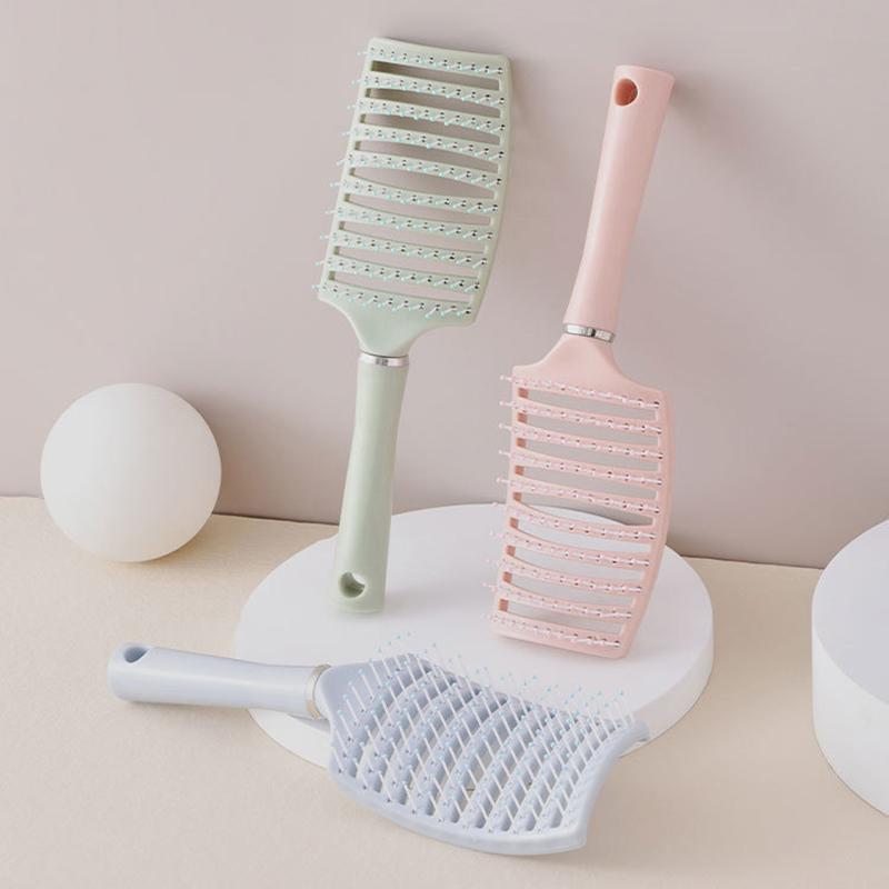 Entwirrbürste Professioneller Damenkamm Nasshaarbürste Kopfhautmassagekamm Bürste für Haare Friseur Friseurwerkzeuge