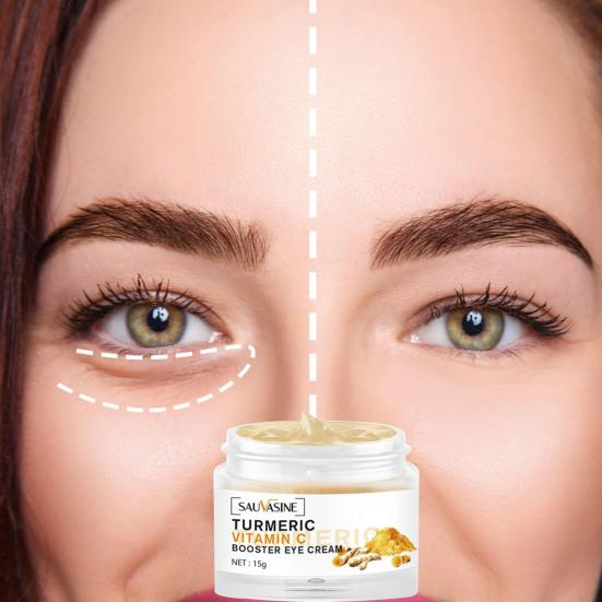 

15 г Safe Smooth Moisture Eye Cream від зморшок з куркумою та вітаміном С для дівчат