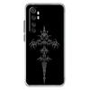 Handyhülle für Xiaomi Mi Poco X7 X6 X5 NFC X3 F7 Ultra F6 Pro F3 15 14T 14 13T 11 12 13 Lite TPU Hülle Cyber Sigil Kreuzlinie