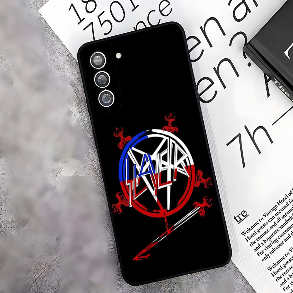 Slayer Heavy Metal Rocková Kapela Pouzdro na Telefon Pro Samsung S26 S25 Edge S24 S23 S22 S21 S20 Ultra Plus Fe Galaxy A54 A53 A34 A25 A16 Co