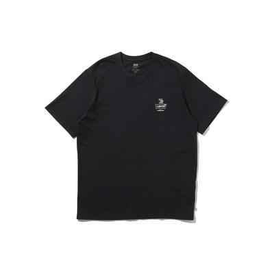 Levis Einfarbiges Freizeit-T-Shirt Herren Tops Schwarz 16143-0648