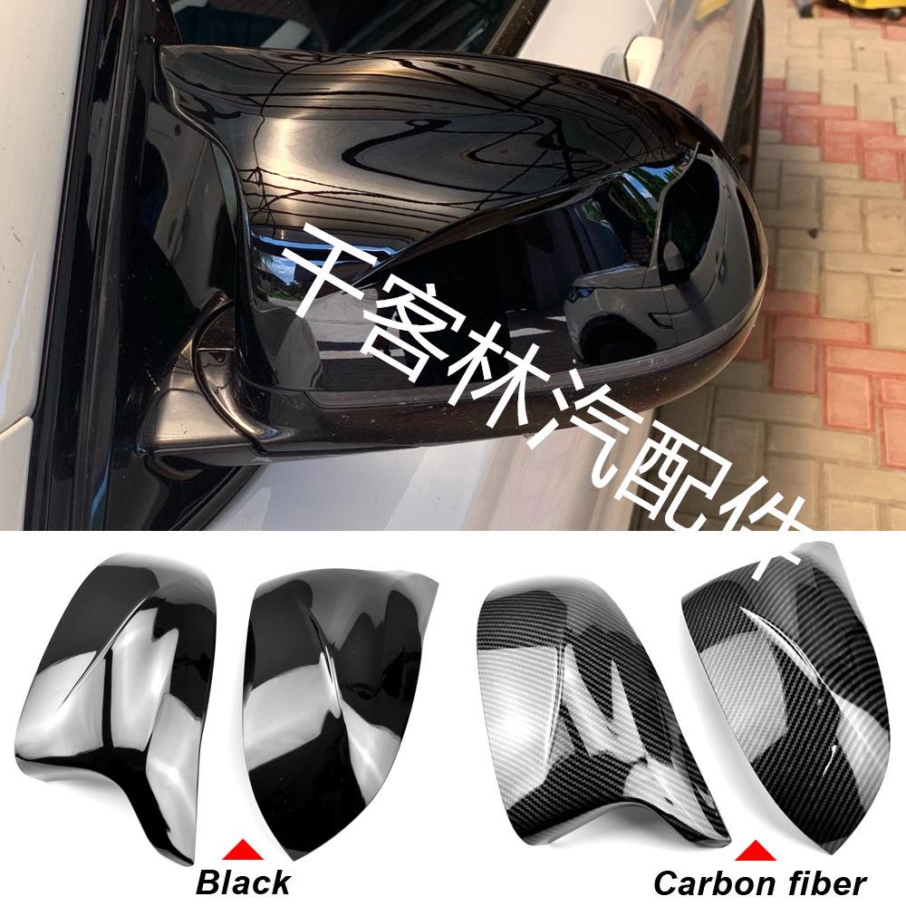 Available: Carbon Fiber Gloss Black Rearview Mirror Shell for BMW X3 X4 X5 X6 F15 F16