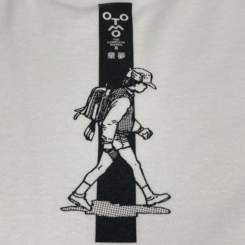 [USED] Katsuhiro Otomo Dome T-shirt Manga AKIRA Cel Art Exhibition Limited Akira Anime Japan
