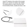 Heating Plate for Egg Incubator,   Heating Accessories with Aluminum Housing Insulation Design Temperature Ceramic Circuit Thermostatic Heater for I