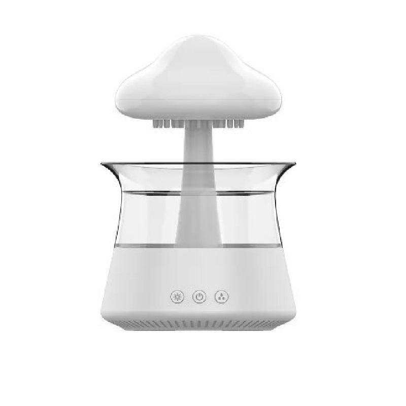 

Увлажнитель с белым шумом и дождем, ультразвуковой распыляющий увлажнитель, красочное грибное облако, облако, капля дождя, ночник, ароматерапевтический аппарат