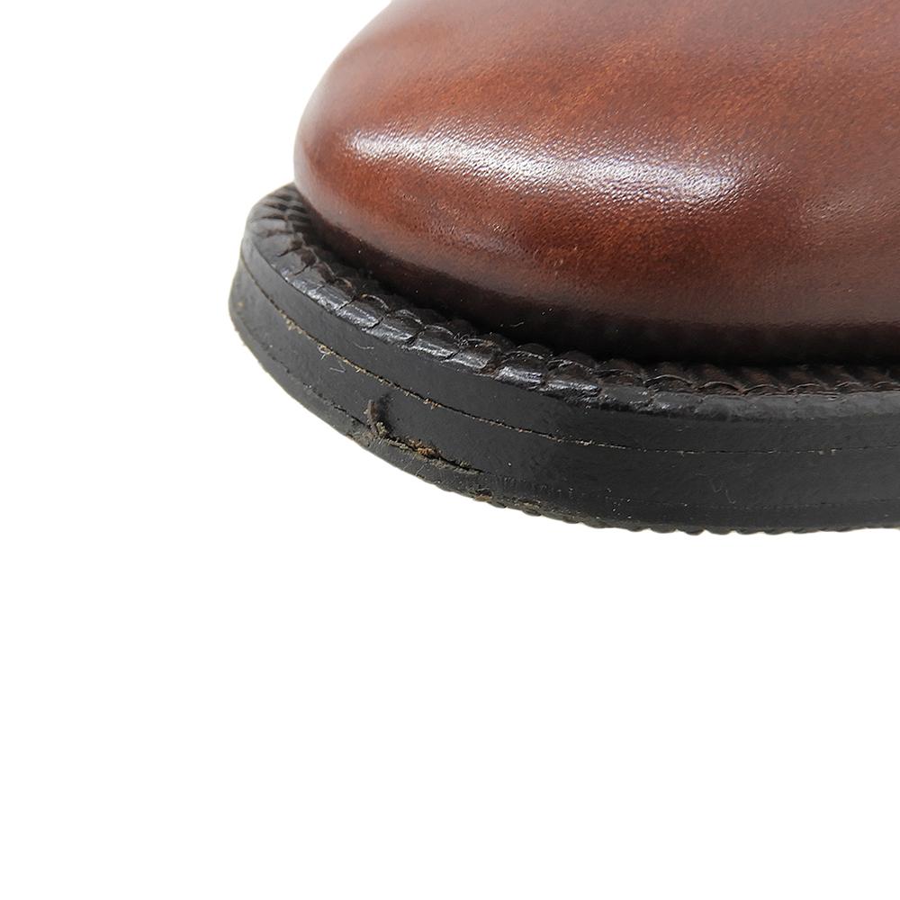 JOHN LOBB 2004 Årsmodell 8000 Läst Plain Toe Skor Herr Brun 5D skor 5 D BrunBegagnad