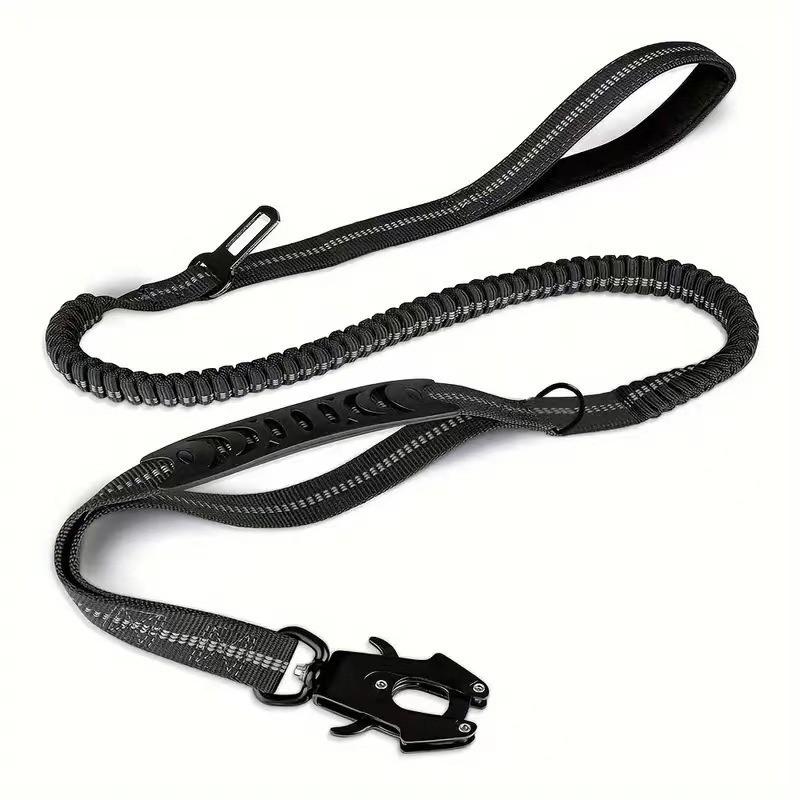 Durable Nylon Dog Leash With Shockproof Flexibility For Large Dogs And Pet Training