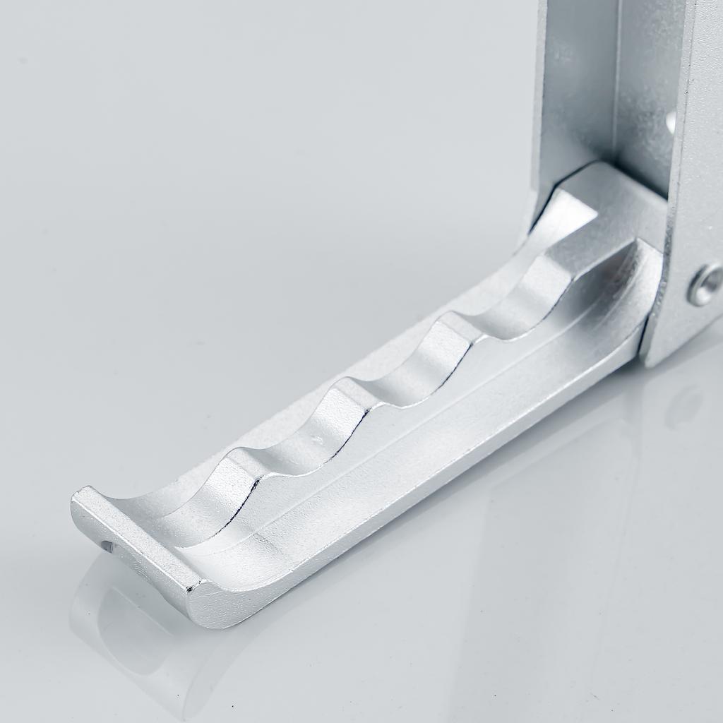3x Wall Mount hanger Bathroom Coat Hook , Silver