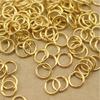 50-200pcs DIY Jewelry Findings Open Single Loops Jump Rings Split Ring for jewelry making Open Jump Rings Connectors Wholesale