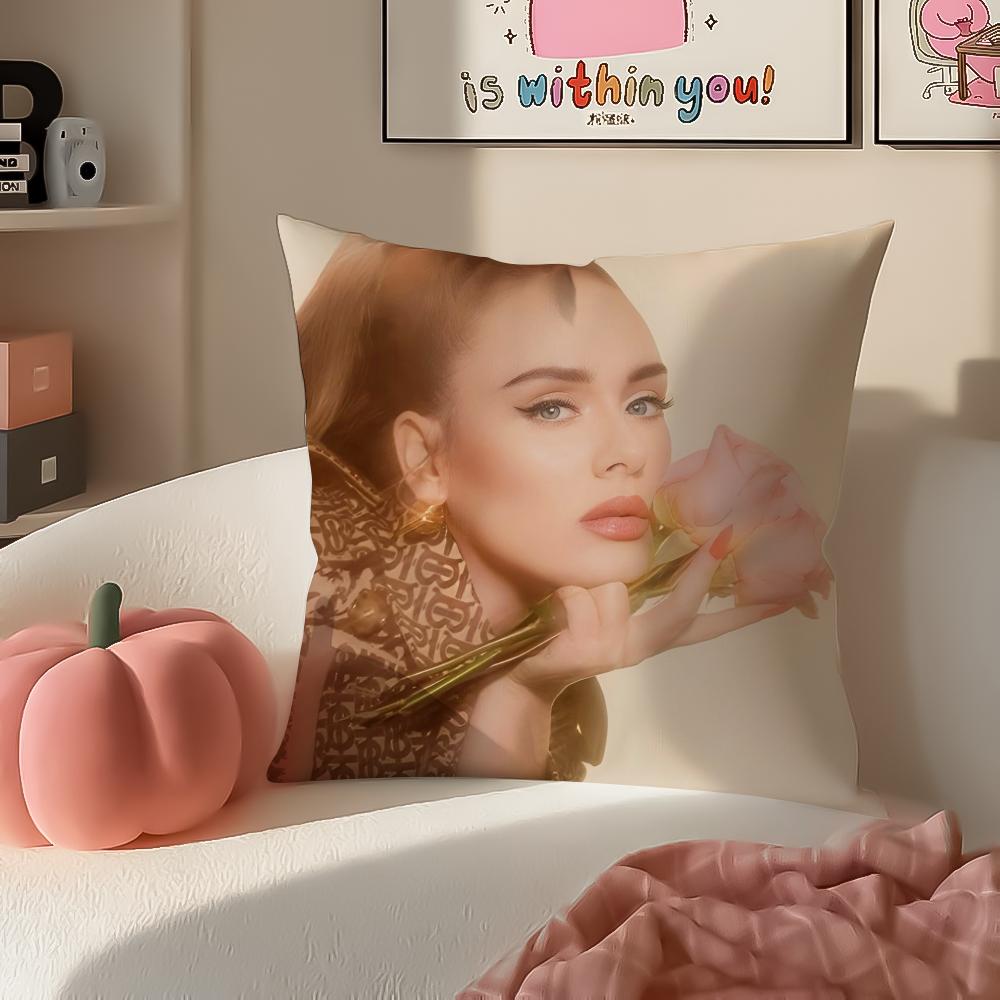 

Soulful Singer AAdele Cushion Cover Pillowcase Short Plush Invisible zipper Room Sofa Cushion Cover 30X30cm