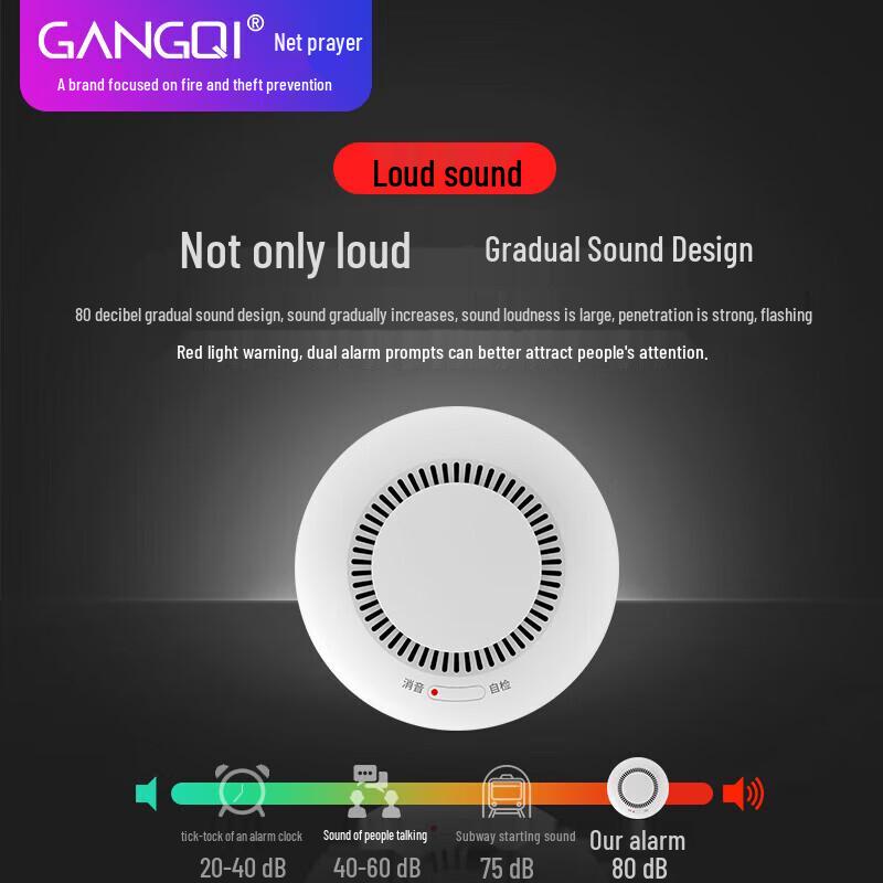 NB-IoT Wireless Smart Smoke Detector