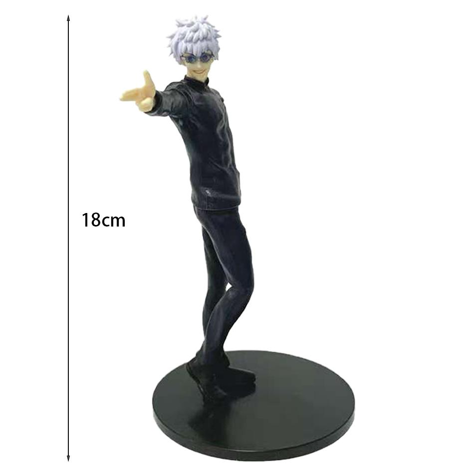 17CM Anime Satoru Gojo Statue Jujutsu Kaisen Figure Geto Suguru combact Action Figure Model Toys Gifts Collection Decoration PVC
