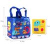 26pcs/set Baby Cloth Book Soft Flash Cards with Cloth Storage Bag Graphic Alphabet Digital Cognition Toys Baby Educational Card