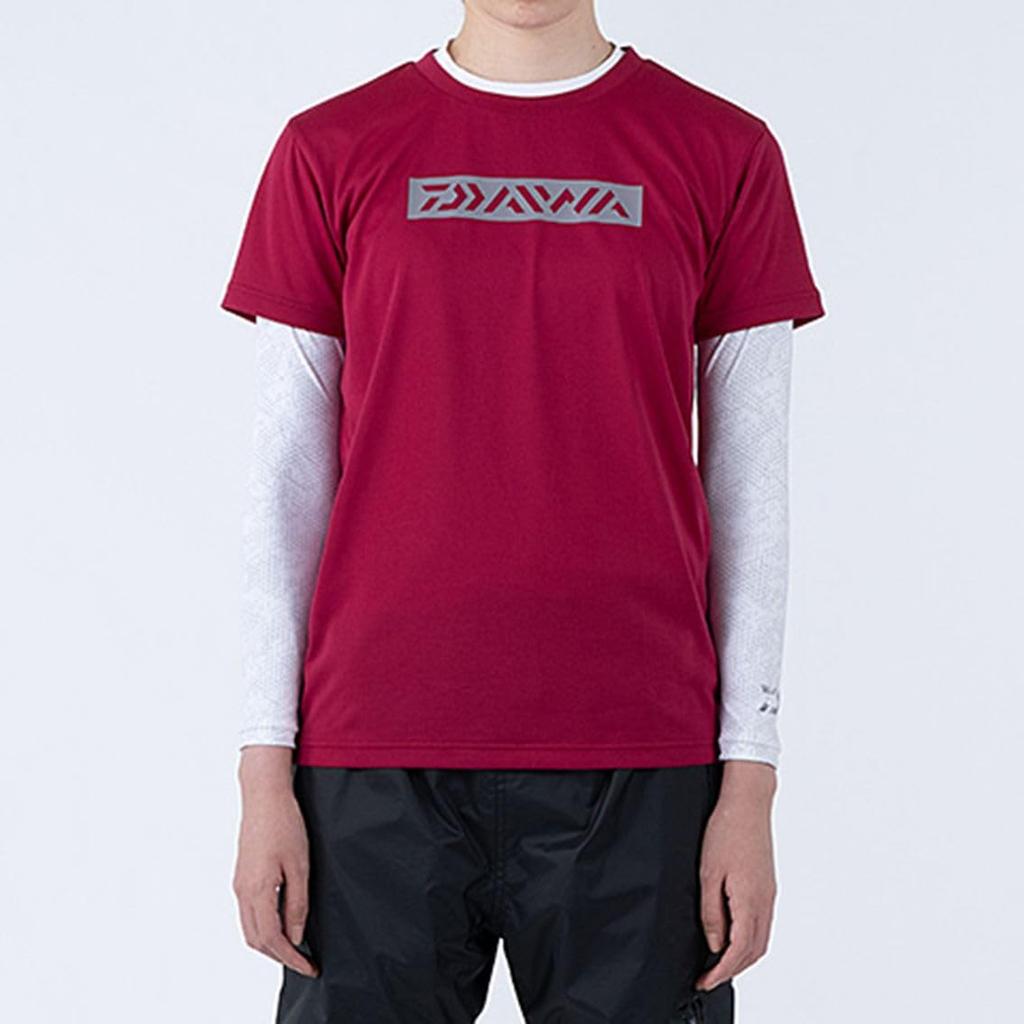 Daiwa Cool Neck Undershirt DU-6021S Charcoal XL