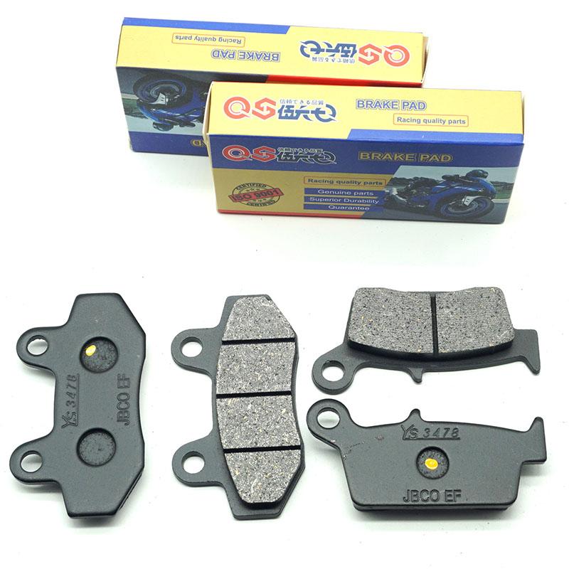 Motorrad Vorder- und Hinterradbremsbeläge für HONDA NSB50 NS-1 1991 NSR50 1987-1992 NSR80 1988-1992 NSR80R 1987 NSB NSR 80 50