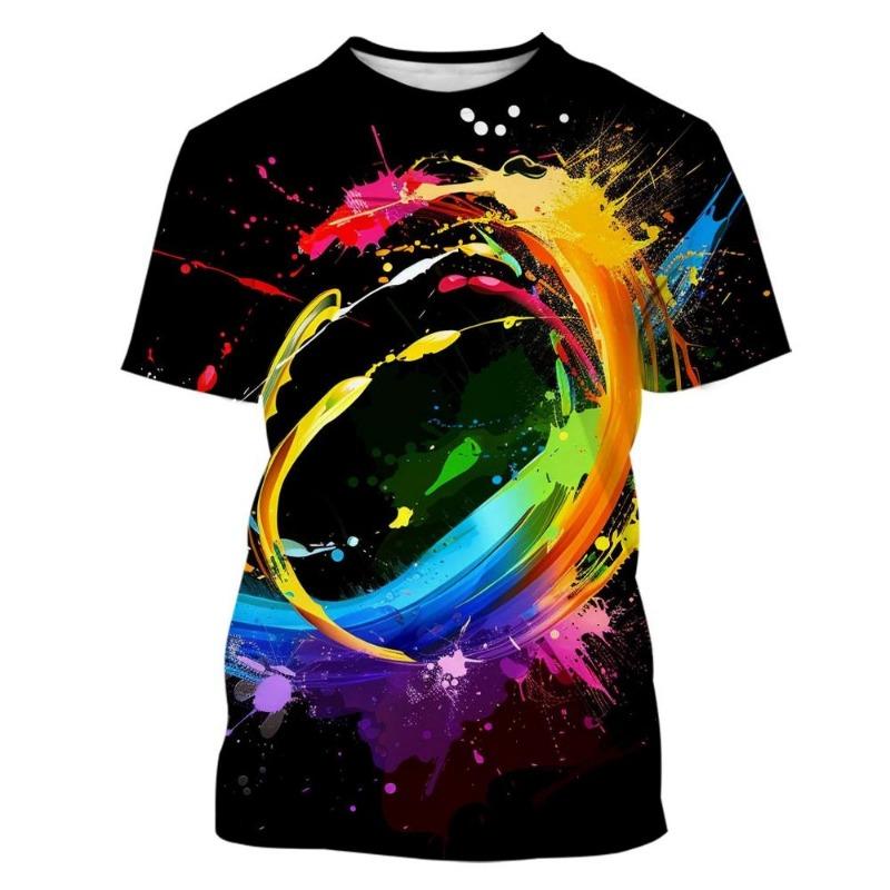 New Fashion Summer 3D High-definition Printed Music Symbols and Note Patterns T-shirt In Street Style Unisex Kids Casual Top
