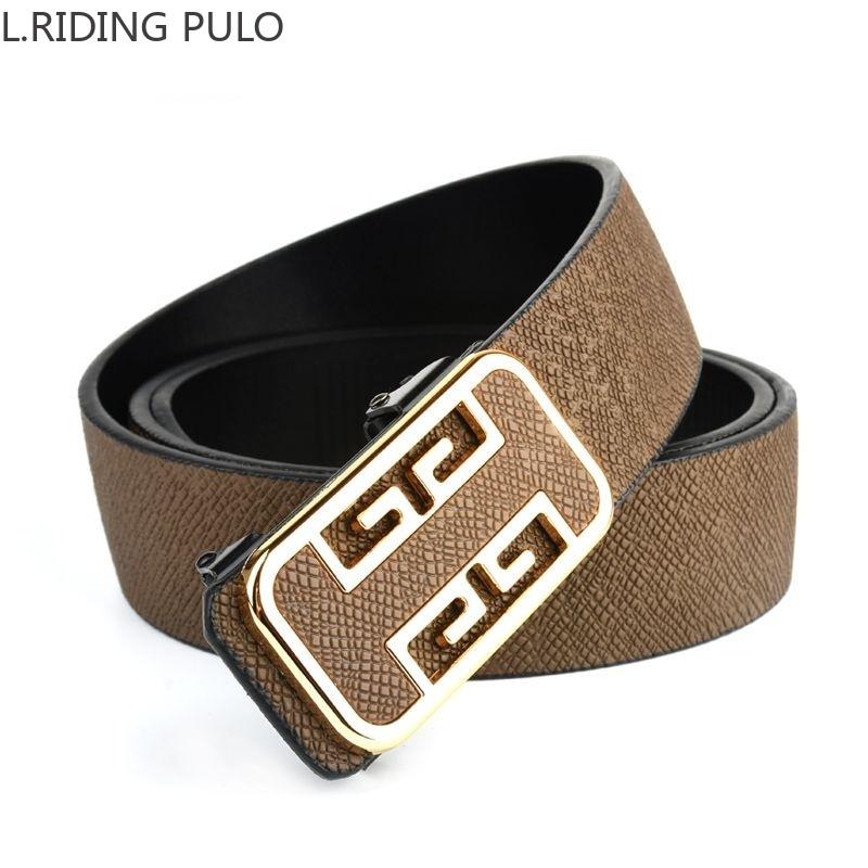 Men's Belt Business Versatile Fashionable Toothless Underwear Automatic Buckle Belt