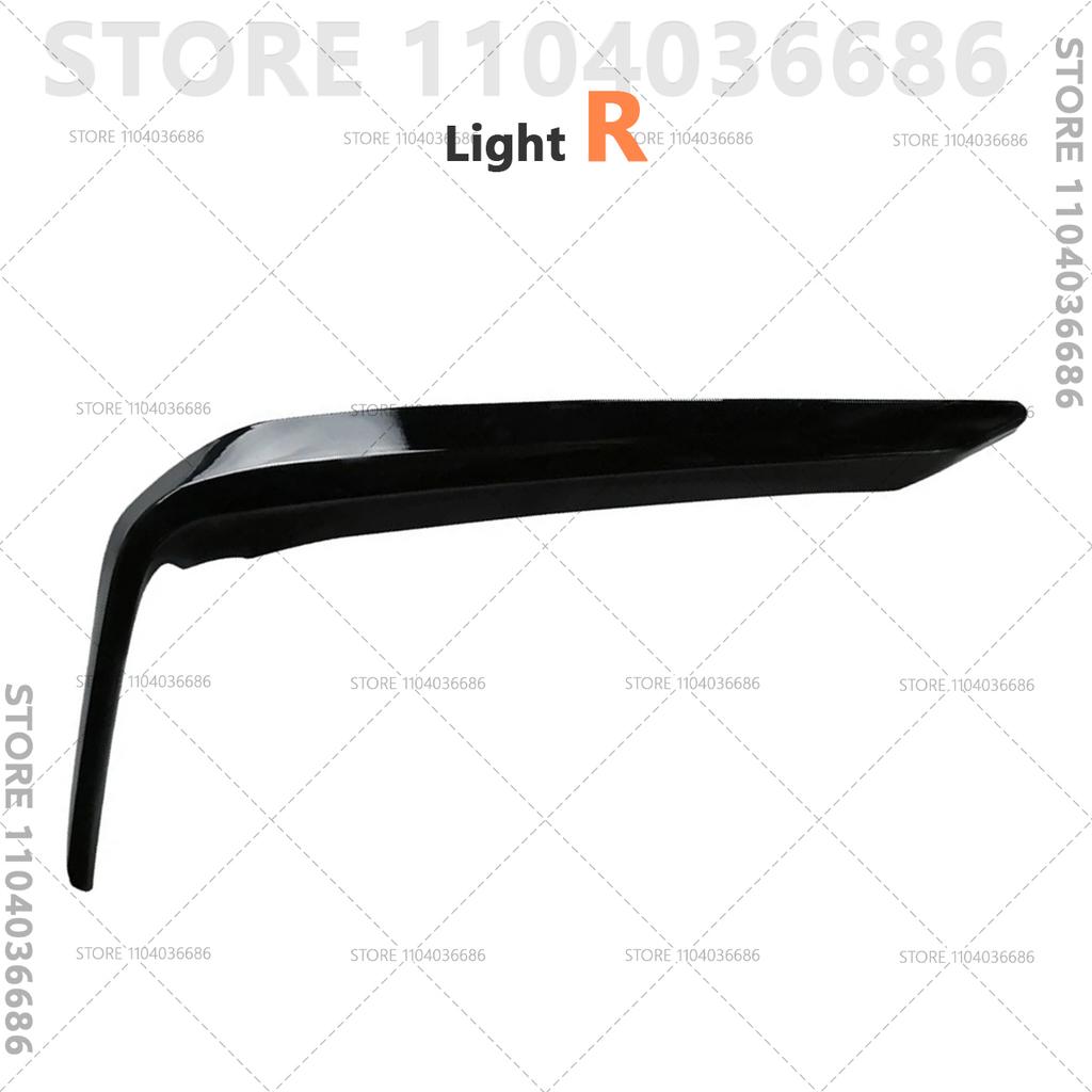 For 2018-2020 G30 G38 BMW 5 Series M Sport Front Fog Light Trim Strips Eyebrow Lamp Cover 51118070541 51118070542