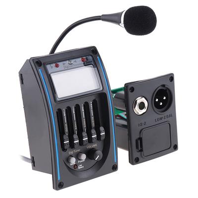 Préamplificateur de guitare électrique acoustique à bande LC5, égaliseur EQ, accordeur de ramassage