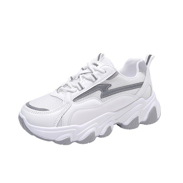 

Женские кроссовки Dad Shoes весна-осень Wave Soft Bottom Fashion Colorblock Muffin Sweet Cool Ins Casual Sneaker Mixed Batch 35