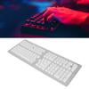 132 Key PBT Keyboard Keycaps OEM Height Secondary Injection Molding   Combination Matte Keycaps for Mechanical Keyboard
