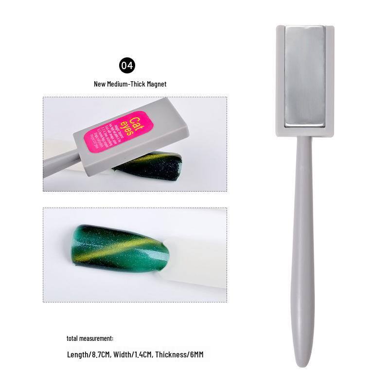 

Многофункциональный магнит «кошачий глаз» для нейл-арта – Сильный магнит для гель-лака
