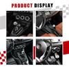 6 Speed Matte Gear Shift Knob Cap Cover Shifter Lever Handball Case Cover For Alfa Romeo Giulietta 2010-On 55346345