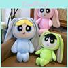 Boneco de Pelúcia das Meninas Superpoderosas Temporada Com Pelo de Coelho e Orelhas de Coelho Para Presente de Meninas