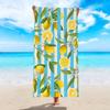 Cute Summer Watermelon Print Beach Towel Quick Dry Sand-Free Absorbent Lightweight Beach Blanket for Beach Vacation