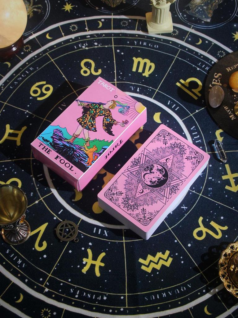 Witekin Gold Foil Tarot Cards: Complete Set for Beginners with Analysis