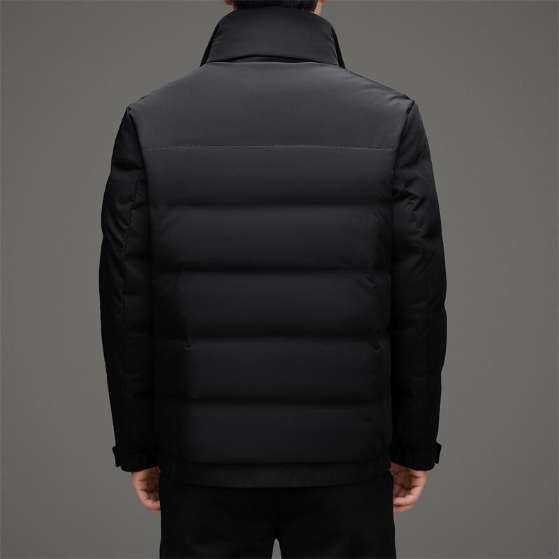 Пуховик с шерстяным воротником — фото 4