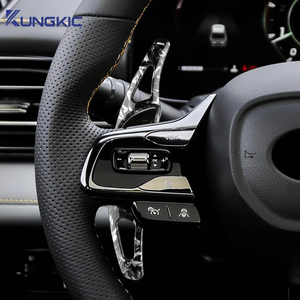 For GAC Trumpchi Empow 2021 2022 2023 2024 GS8 22-24 Car Steering Wheel Shift Paddle Shifter ABS Carbon Fiber Style