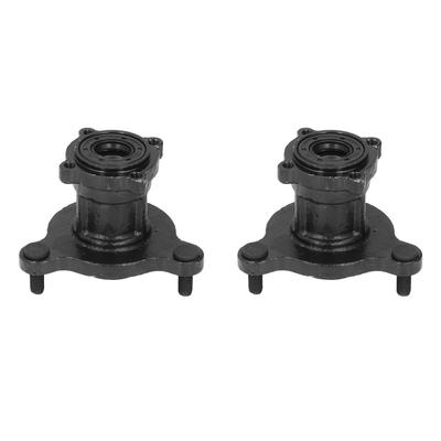 2 goujons de roue M8x3 en acier pour quad/kart/moto tout-terrain 50cc-125cc avec jante de 6, 7 ou 8 pouces