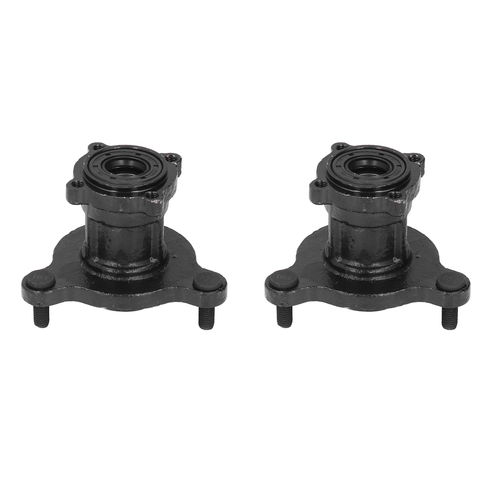 Goolrc Unisex 2Pcs Stud Wheel Hub M8x3 Steel For 50Cc‑125Cc Atv Go Kart Dirt Quad Bike 6 7 8In Rim Tire