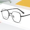 Ultra-Light Retro Danyang Metal Polygon Eyeglass Frames: High-End Non-Magnetic Titanium for Myopia